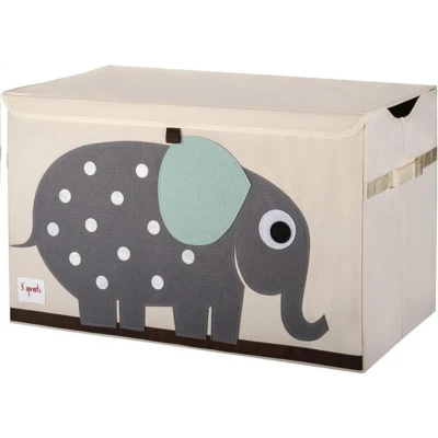 Afbeelding van 3 sprouts speelgoedmand olifant