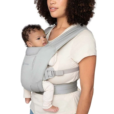 Afbeelding van Ergobaby Buikdrager Embrace Soft Air Mesh Grey