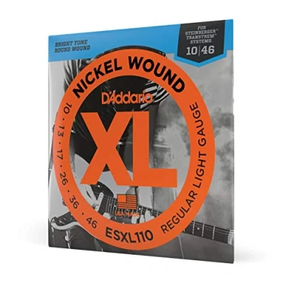 Afbeelding van D&#039;Addario ESXL110 Nickel Wound Regular Light Double BallEnd 10 46