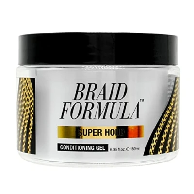 Afbeelding van Ebin New York Braid formula Conditioning Gel Super Hold voor vlechten knotless braids 6.35OZ/ 180ML