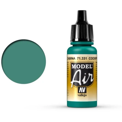 Afbeelding van Model Air Cockpit Emerald Green &quot;Faded&quot; 17ml 71331