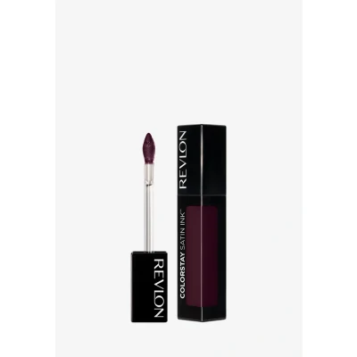 Afbeelding van Revlon Colorstay Satin INK Lipstick Vloeibare lippenstift, Dames, Maat: 5 ml, 022 black cherry
