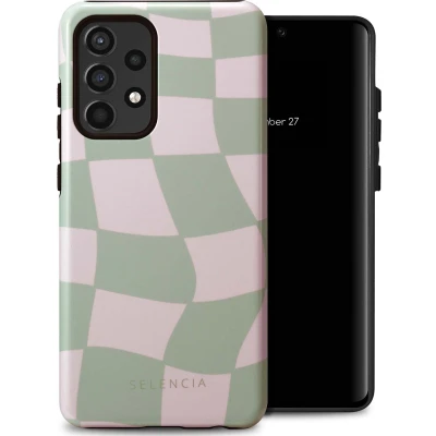 Afbeelding van Selencia Hoesje Geschikt voor Samsung Galaxy A52 (4G) / A52s (5G) Vivid Backcover Groovy Sage Green
