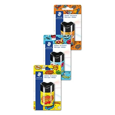 Afbeelding van Staedtler 511 Edition Comic blisterverpakking met 1 puntenslijper, gebruik tank, willekeurig model