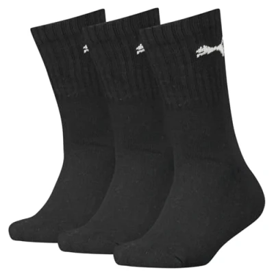 Afbeelding van Puma Kids 3 Pack Quarter Sokken Zwart 23 26