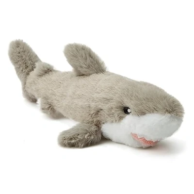 Afbeelding van Zappi Co 100% gerecycled pluche haaienspeelgoed, 29 cm lang, zacht, behaaglijk, milieuvriendelijk, collectie voor pasgeborenen, eerste kinderen