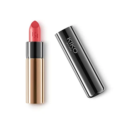 Image de KIKO Milano Gossamer Emotion Creamy Lipstick 119, Rouge À Lèvres Onctueux Couleur Intense
