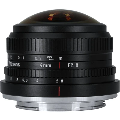 Afbeelding van 7artisans Cameralens 4mm F2.8 APS C voor Fuji Fx vatting