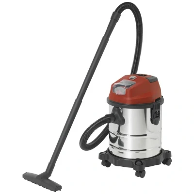 Afbeelding van TOOLCRAFT NTS 200 / TAWB TO 7444734 Nat en droogzuiger met accu 18.5 l Zonder accu, lader