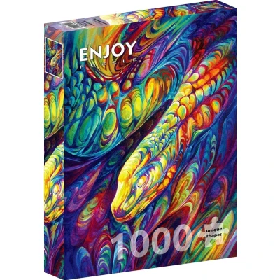 Afbeelding van Rainbow Snake Puzzel 1000 Stukjes