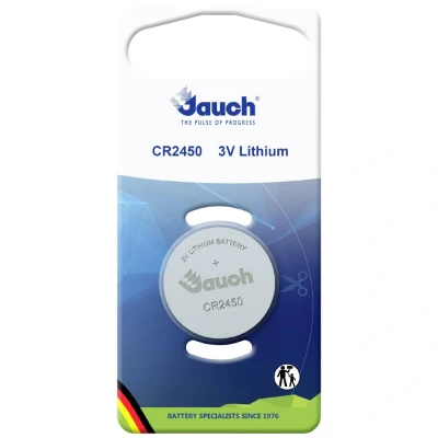 Afbeelding van Jauch Quartz Knoopcel CR2450 3 V 1 stuk(s) 610 mAh Lithium