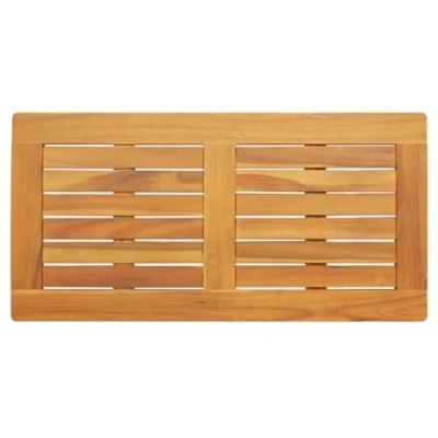 Afbeelding van vidaXL Tafelblad 80x40x2 cm Rechthoekig Massief Houten Acacia