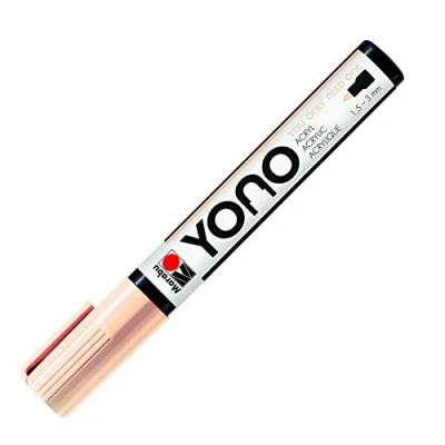 Afbeelding van Marabu 12400103029 YONO acrylmarker met Japanse ronde punt op waterbasis, lichtecht en waterdicht, voor bijna alle ondergronden, 1,5 3 mm
