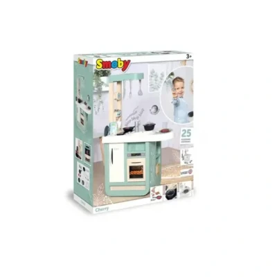 Afbeelding van Smoby Cherry Kitchen 96 cm hoog vanaf 3 jaar Speelkeuken