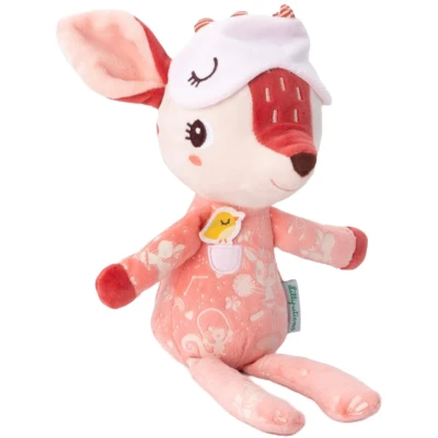 Afbeelding van Lilliputiens knuffel slaapvriendje glow in the dark stella 30 cm