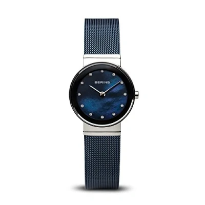 Afbeelding van BERING Dames Analoog Quarz Classic Collection Polshorloge met Roestvrij staal Armband en Saffier glas 10126 307