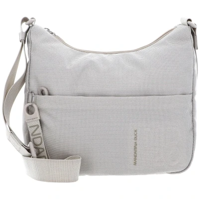 Afbeelding van MANDARINA DUCK Schoudertas MD20 Hobo Bag Whitecap Gray Crème