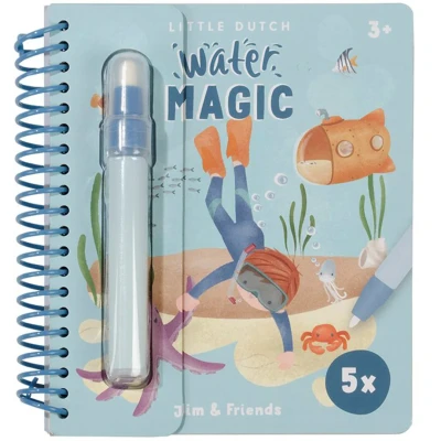 Afbeelding van Little dutch waterkleurboek jim and friends
