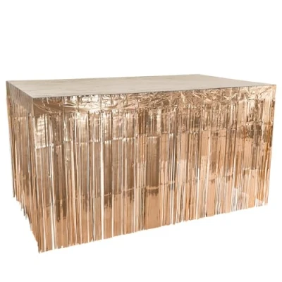 Afbeelding van Boland Tafelrok metallic Rose Goud gold