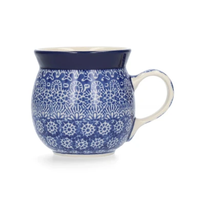 Afbeelding van Bunzlau Castle Farmer Lace Kopje 24 Cl Royalblauw