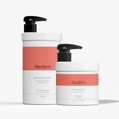 Afbeelding van MASDERM 2 stuks Radiofrequente gelcrème voor gezicht en lichaam hydraterend Geleidende tegen rimpels Hyaluronzuur Collageen Professioneel Vrouwen 500 ml 1 L