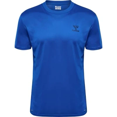 Afbeelding van Hummel Active PL Sport Tshirt, Heren, Maat: Small, Princess blue