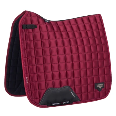 Image de LeMieux Tapis de Selle Loire Classic Satin Square CC Mulberry L (Full)