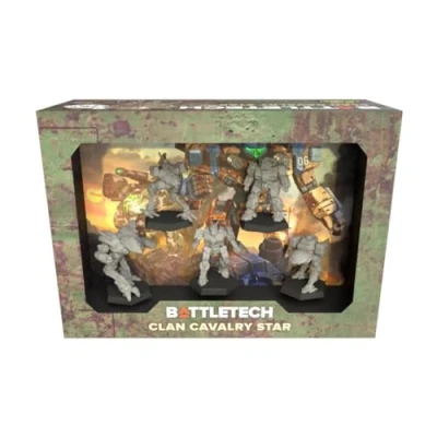 Afbeelding van Catalyst Game Labs BattleTech Clan Cavalry Star Expansion Miniatuur Ages 14+ Engels spel