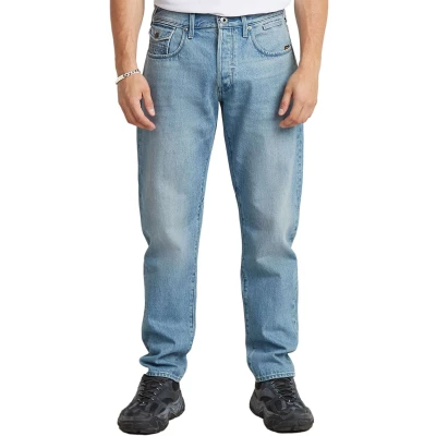 Afbeelding van G STAR Morry Regular Tapered Relaxed fit jeans, Heren, Maat: 38x36, Faded brilliant blue