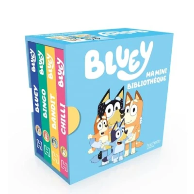 Afbeelding van BLUEY MA MINI BIBLIOTHEQUE (COFFRET)