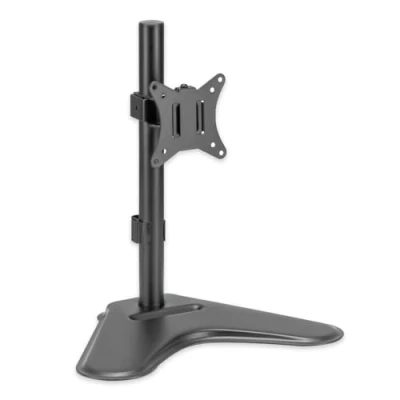 Image de iggual SSM01 Pied pour moniteur fer noir Taille d&#039;écran : 13&quot; 32&quot; ordinateur de bureau