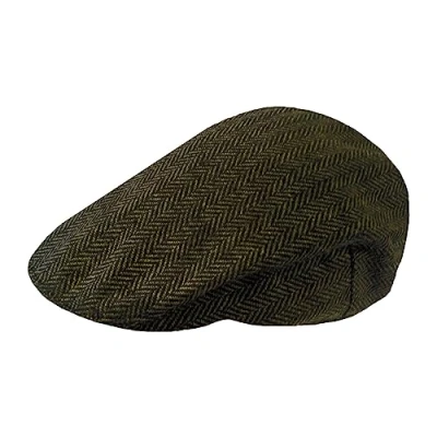 Afbeelding van TOSKATOK® Tweed platte herenpetten