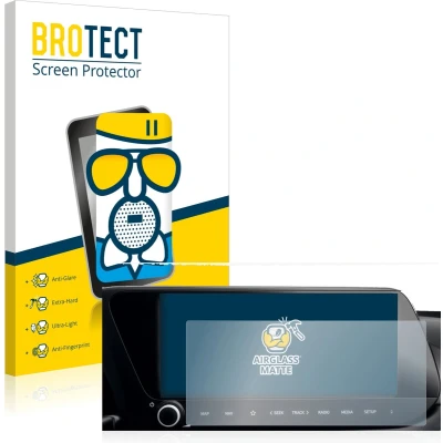 Afbeelding van BROTECT Screenprotector voor Hyundai i20 2022 Infotainment System 10&quot; Folie Beschermfolie Beschermglas matte