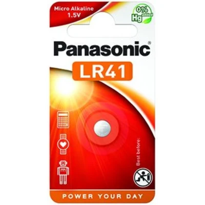 Afbeelding van Panasonic AG3 Alkaline Batterij LR736, LR41, G3, 192, GP92A, 392, SR41W 1 stuk
