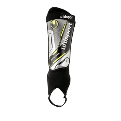 Afbeelding van Uhlsport Tibia Plate Pro Scheenbeschermer Zwart / Fluo Oranje Maat: M (162178 CM)