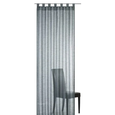 Afbeelding van Elbersdrucke Effecto 17 kant en klare decoratie, polyester, donkergrijs, 255 x 140 cm, antraciet