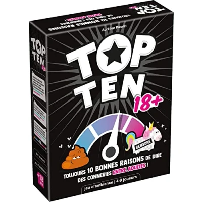 Image de Jeu d’ambiance Asmodee Top Ten 18+