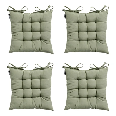 Afbeelding van Madison Toscane Kussen Panama Sage 46x46 Groen 4 Stuks