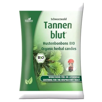 Afbeelding van Hubner Tannenblut Hoestbonbons 75GR