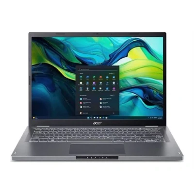Afbeelding van Acer Aspire 14 A14 51M Intel Core 5 120U / tot GHz ESHELL Graphics 16 GB RAM 1.024 TB SSD 14&quot; IPS 1920 x 1200 Wi Fi 6E, Bluetooth staalgrijs tsb Frans