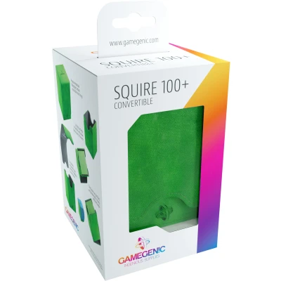 Afbeelding van Gamegenic Deckbox Squire 100+ Convertible Green