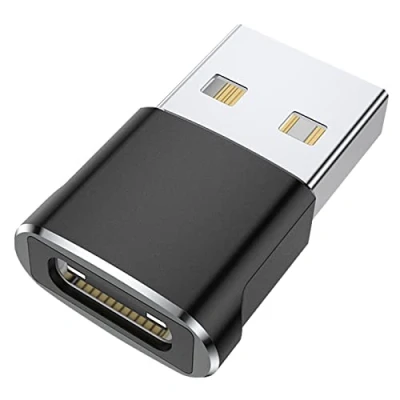 Afbeelding van HORJOR Adapter USB C aansluiting naar 2.0 OTG stekker, voor iPhone 11 12 13 Pro Max, SE, Airpods, iPad Mini 6 Air 4 5, Samsung Galaxy S20 S21 S22 Plus