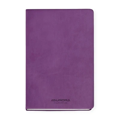 Afbeelding van Notitieboek Aurora Capri A5 192blz lijn 80gr violet