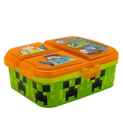 Afbeelding van Minecraft Brooddoos met meerdere compartimenten 8412497404995