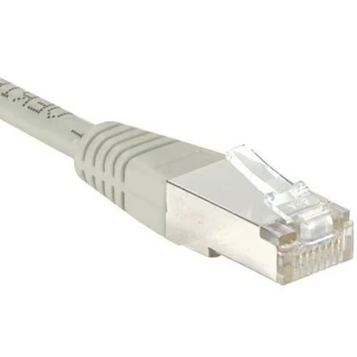 Image de Cordon RJ45 catégorie 6 F/UTP gris 1,5 m