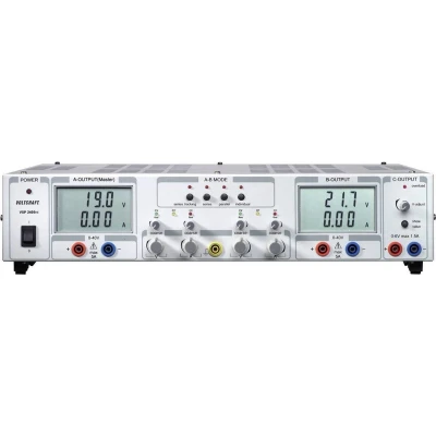 Afbeelding van VOLTCRAFT VSP 2405 Labvoeding, regelbaar 0.1 40 V/DC 0 5 A 409 W Aantal uitgangen: 3 x
