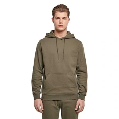 Afbeelding van Unisex Hoodie &#039;Basic&#039; met capuchon Olive L