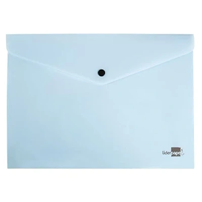 Afbeelding van Liderpapel DS73, Envelopmap Ethyleen, A4, Polypropyleen (PP), Blauw, 50 vel, 340 mm