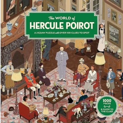 Afbeelding van The World of Hercule Poirot: A 1000 Piece Jigsaw Puzzle