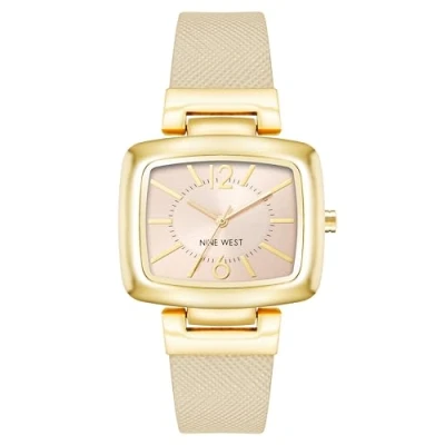 Afbeelding van Nine West NW/1856 dameshorloge, Beige, Riem